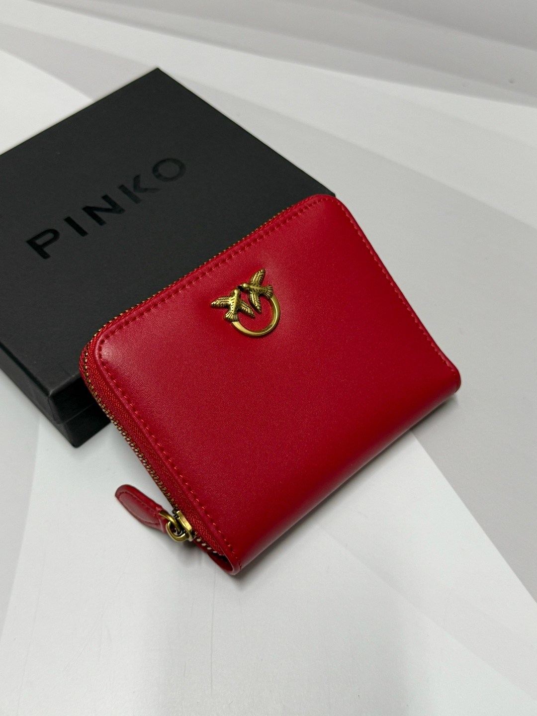 кошелек pinko,кожаный кошелек pinko,кошелек pinko красный,кошелек пинко женский,женские кошельки