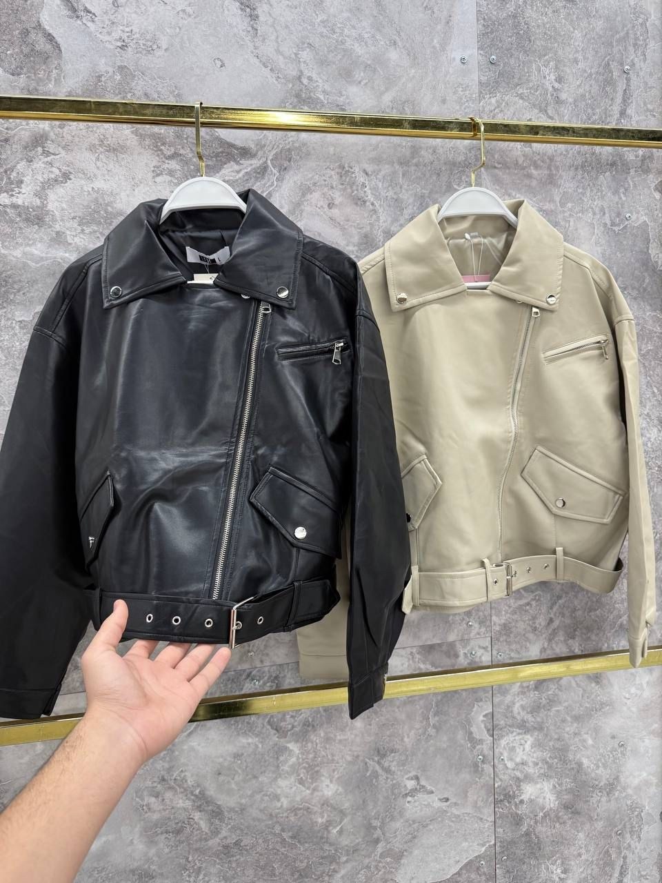 женская куртка из искусственной кожи,кожаная куртка косуха,куртка кожаная,куртка резервед косуха женская,куртка косуха