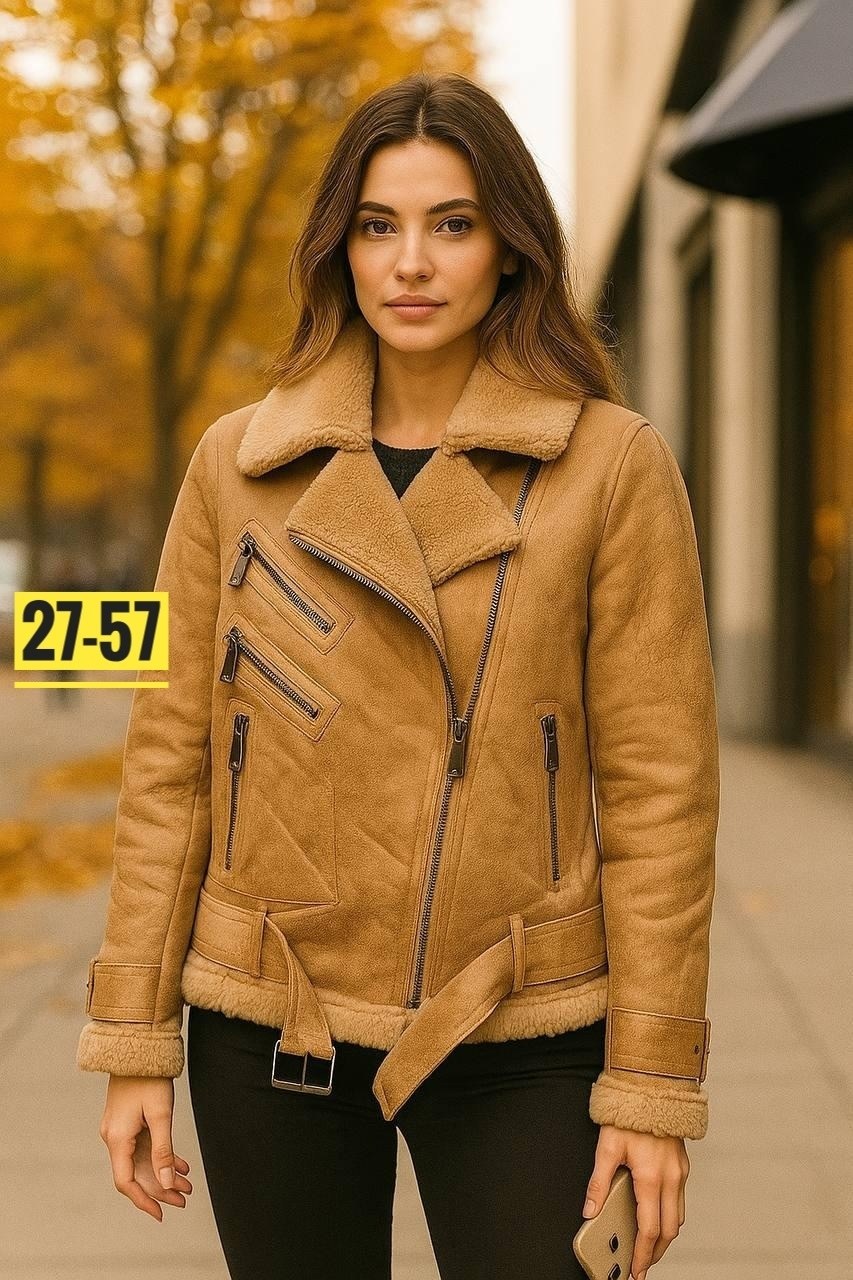 дубленка женская,дубленка авиатор женская замшевая,женская куртка,модная куртка,дубленка