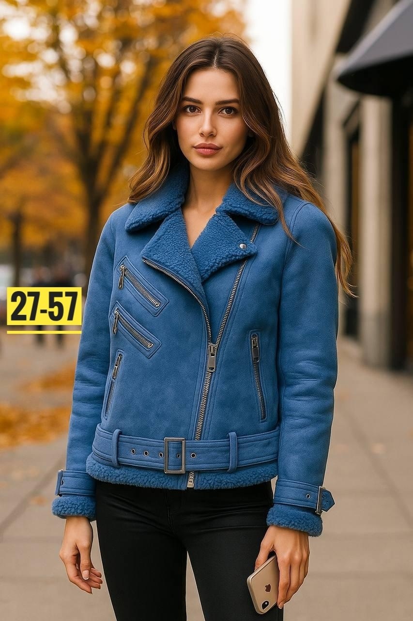 дубленка женская,дубленка авиатор женская замшевая,женская куртка,модная куртка,дубленка