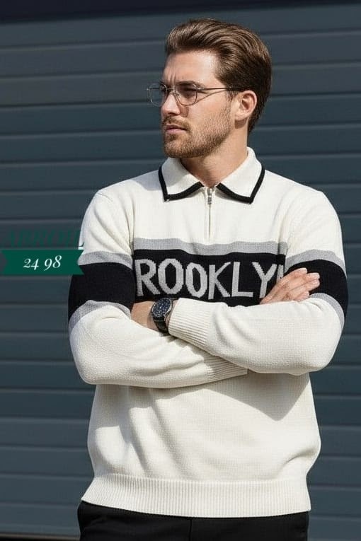 свитер plover wear на каждый день,мужские свитера,свитер джемпер,свитер поло,стильный вязаный свитер