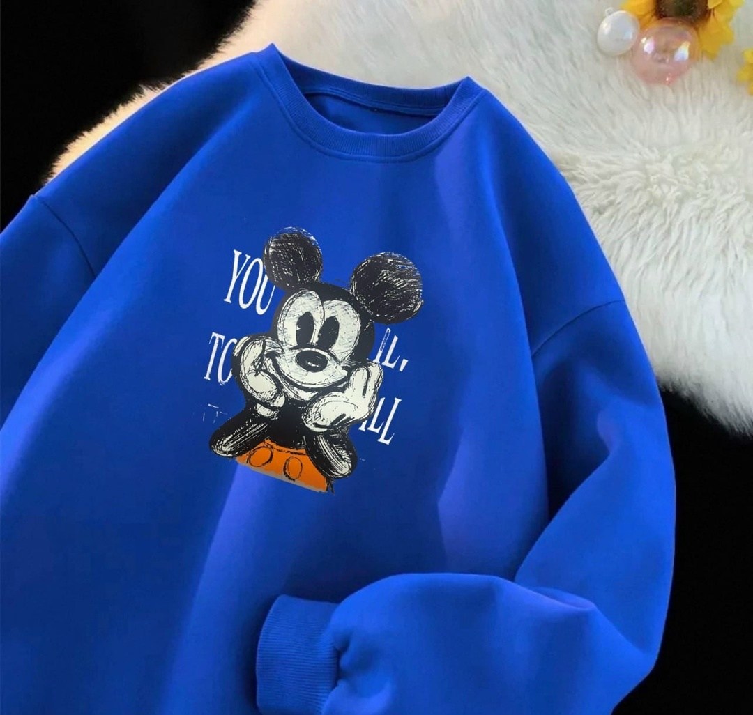 модная толстовка,свитшот женская,свитшот с микки маусом,свитшот,толстовка