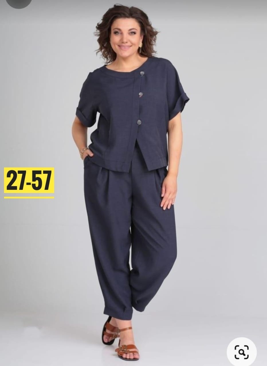 костюм michel chic арт 1337 корич,летние брючные костюмы для полных женщин,брючный костюм женский летний,брючный костюм michel chic 1337 зеленый,брючный костюм michel chic 1337/1 мохито