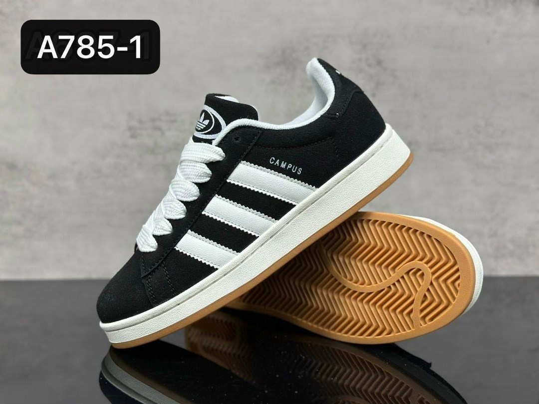 кроссовки adidas campus,кроссовки adidas,низкие замшевые кроссовки campus 00s с фирменными полосками adidas, черный,кроссовки adidas campus 00,кроссовки adidas campus 00 s