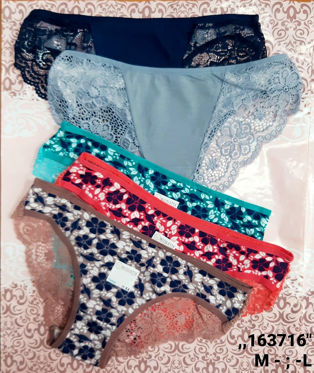 комплект трусов слипы nicoletta,комплект трусов женские,трусы женские набор,трусы женские хлопок турция,трусы женские nicoletta