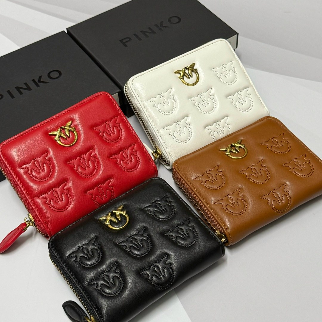 кошелек pinko,женские кошельки,кошелек pinko черный,кожаный кошелек pinko,кошельки для женщин