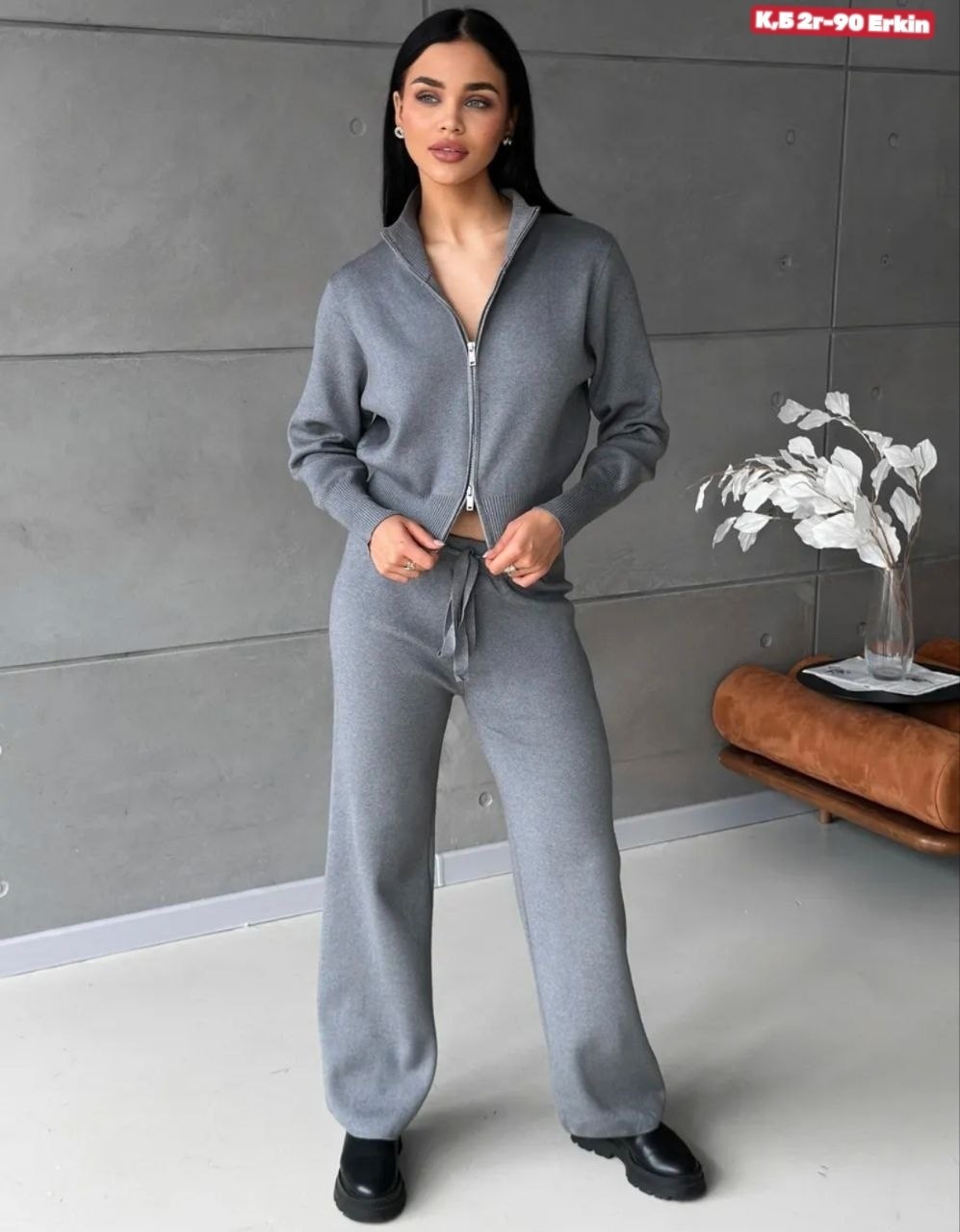 теплый костюм,трикотажные костюмы,трикотажные костюмы женские,женский костюм,серый кашемировый костюм