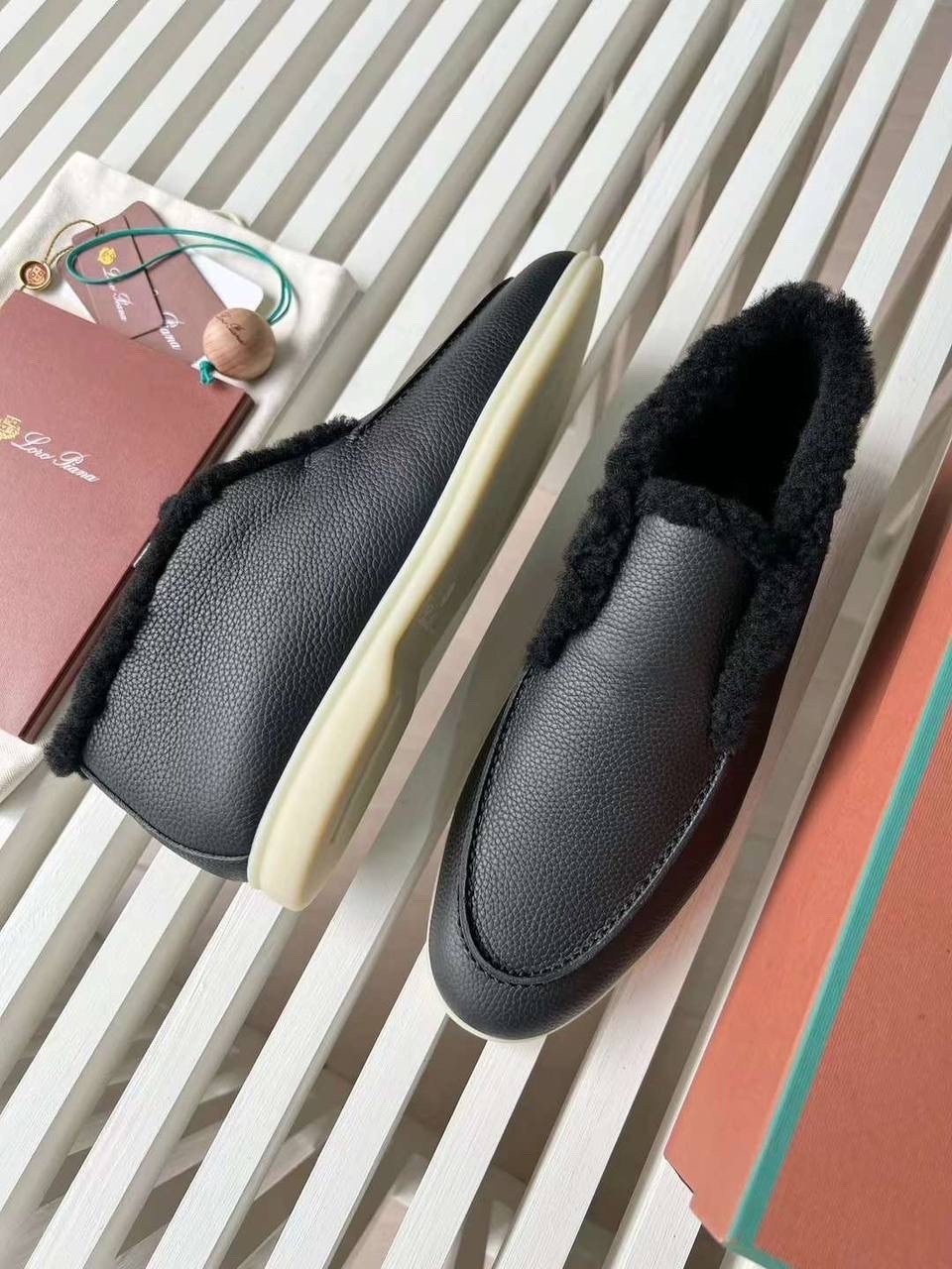 loro piana лоферы мужские,,loro piana лоферы,ботинки loro piana,лоферы с мехам