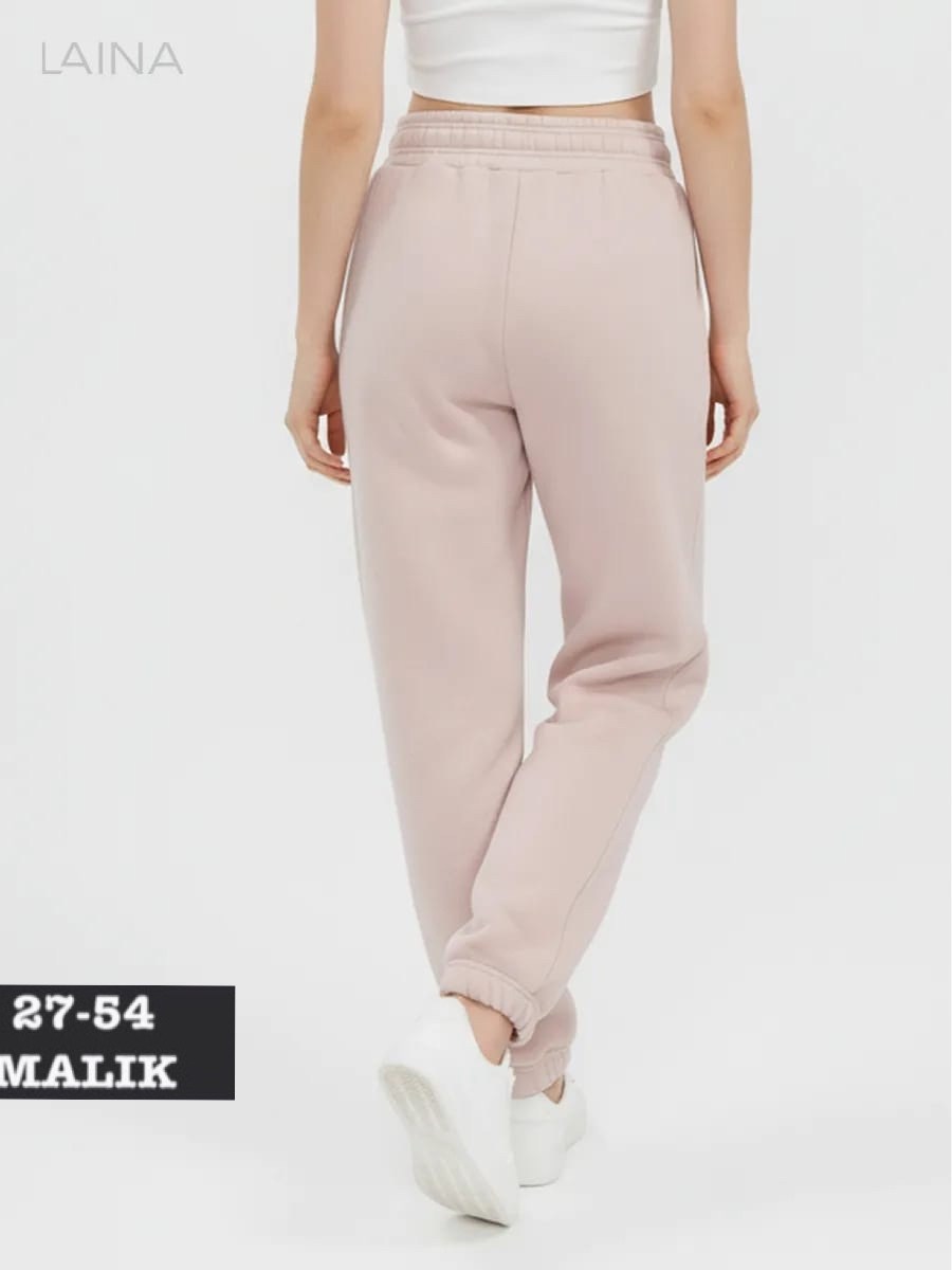 бежевые женские спортивные штаны на резинке chandraswear,брюки джоггеры,женские спортивные брюки,штаны на флисе,брюки джоггеры женские