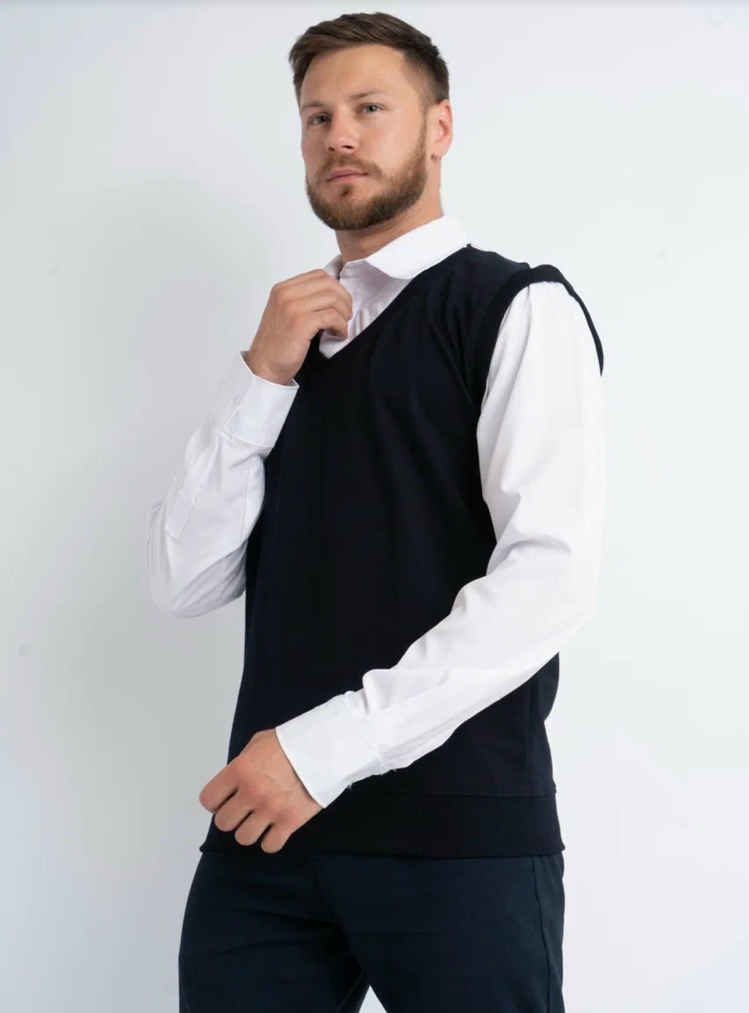 трикотажная жилетка,классический жилет,жилет мужской трикотажный,трикотажный жилет,жилетка мужская вязаная