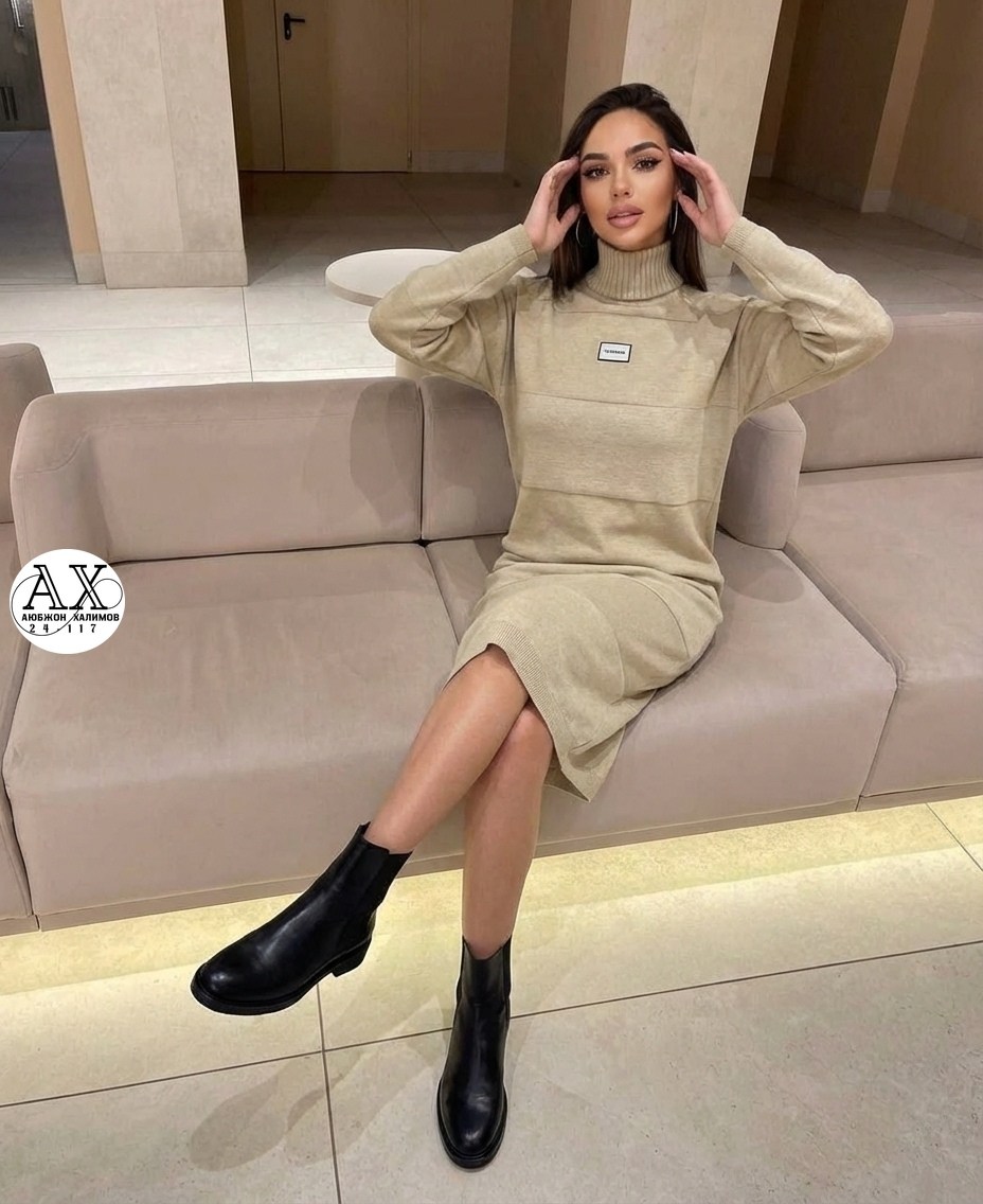 платье женское,платье теплое,трикотажное платье,платье спортивное трикотажное,теплое платье повседневное