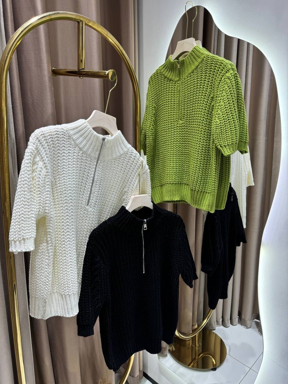 вязаные свитера женские,женская кофта,свитер женский,свитер вязаный,кофта кофточка женская на молнии вязаная в полоску