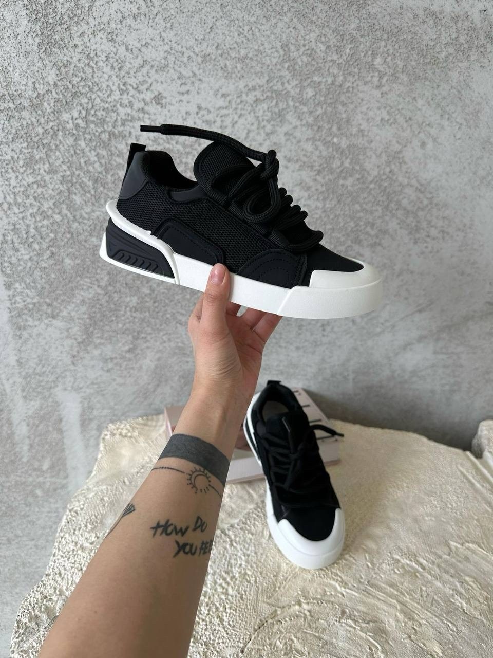 женские кроссовки d1-5 черные,кроссовки женские dolce &gabbana,женские кроссовки,кеды ,