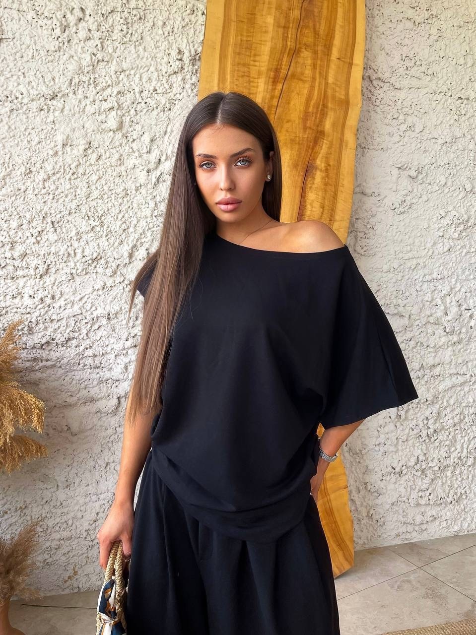 женские костюмы,костюм черный,костюм с брюками,брюки комплект,брючный костюм с топом