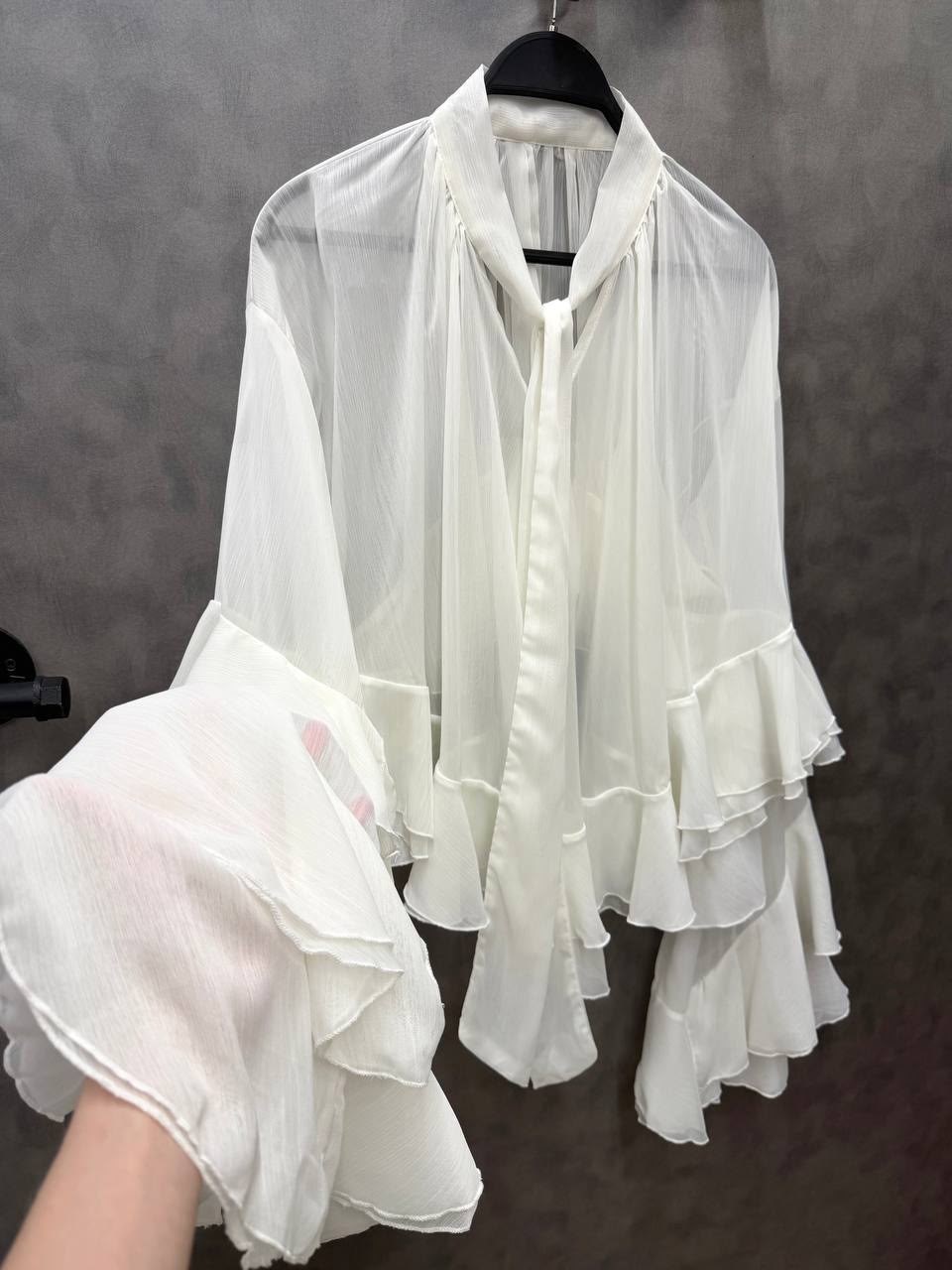 элегантная блузка,прозрачная блузка,блузка в стиле бохо,блузка для женщин,блузка с оборками