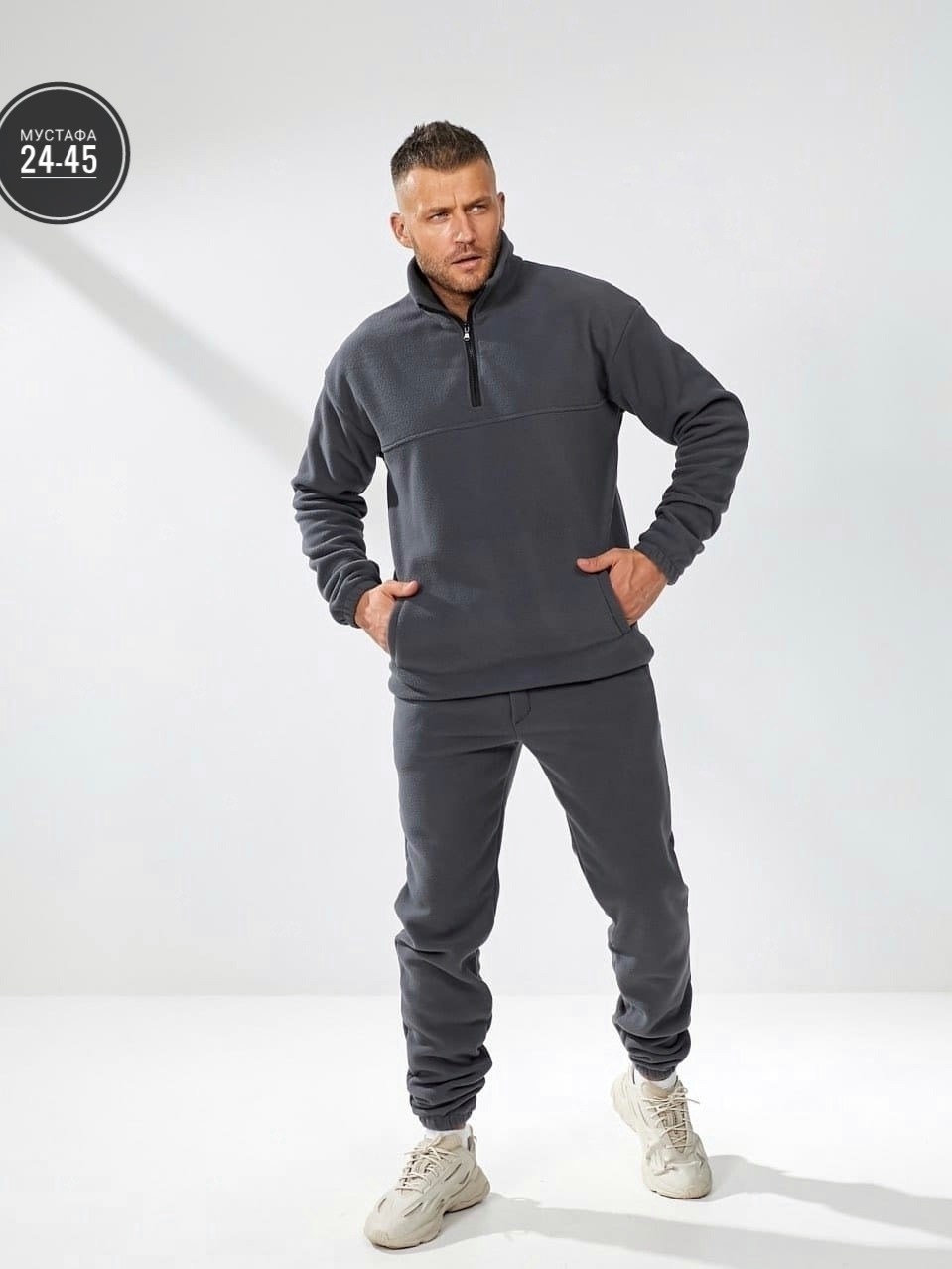 костюм двойка мужской "страйкер х" флис (р-ры: 46-58) хаки,флисовая кофта,флисовая толстовка,мужской костюм на флисе,мужской спортивный костюм на флисе