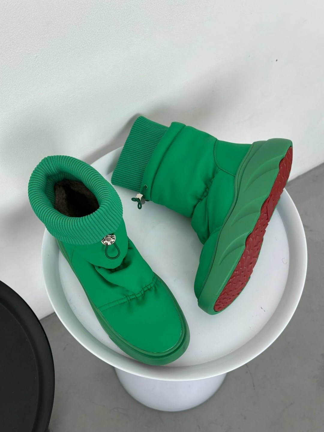 ,женские дутики,зеленые ботинки graciana,дутики graciana, женская зимняя