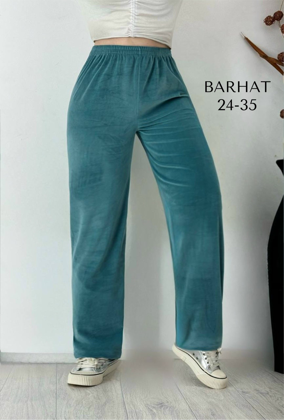 штаны женские на резинке,брюки широкие велюровые с высокой посадкой banvanshop,спортивные брюки женские,штаны вельветовые,женские штаны