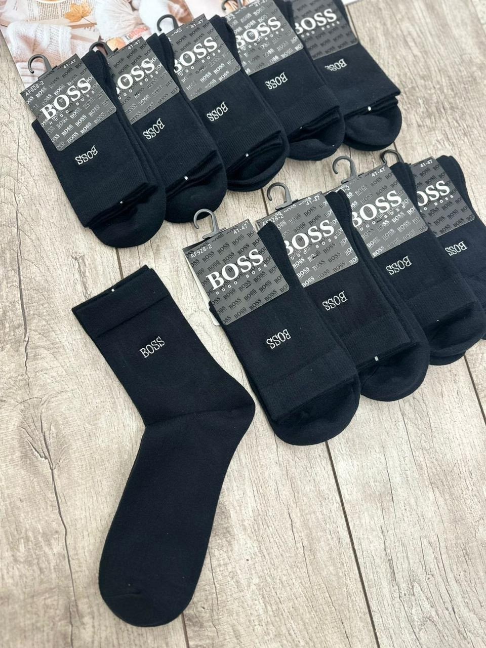 мужские носки,комплект носки мужские,мужские носки чёрные,носки boss,носки boss носки