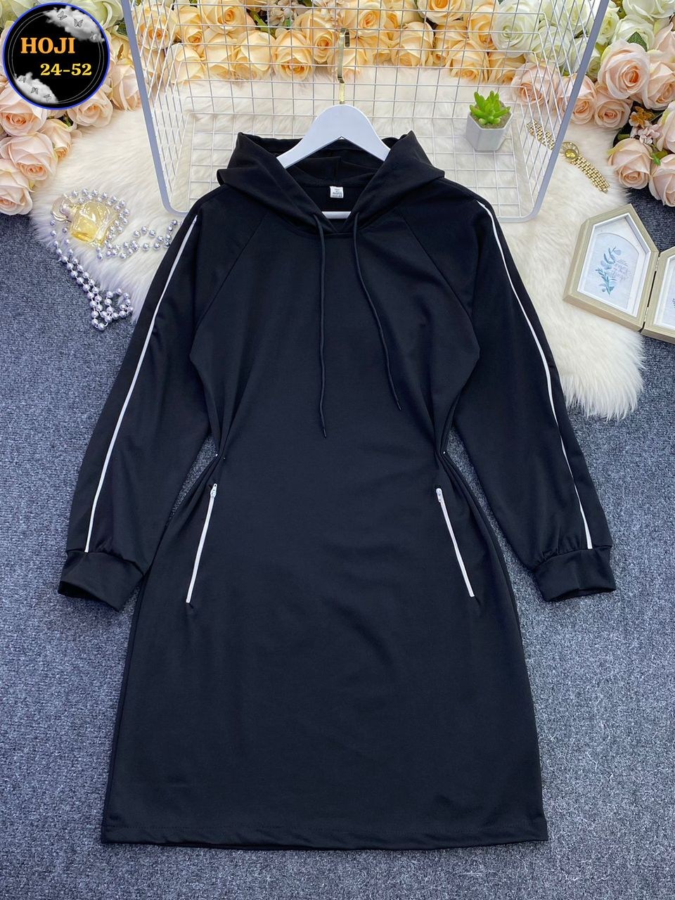 спортивное платье с капюшоном,платье с капюшоном черное,платье с капюшоном,платье худи с капюшоном черное,платье женское с капюшоном