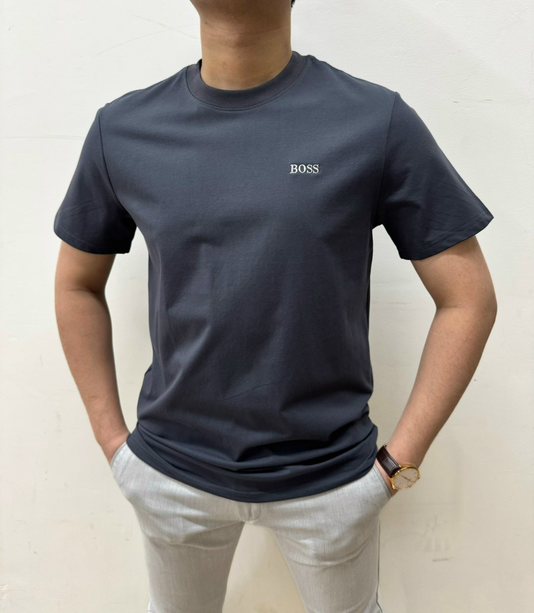 мужская футболка белая,мужские футболки boss,boss футболка,мужская футболка,футболка