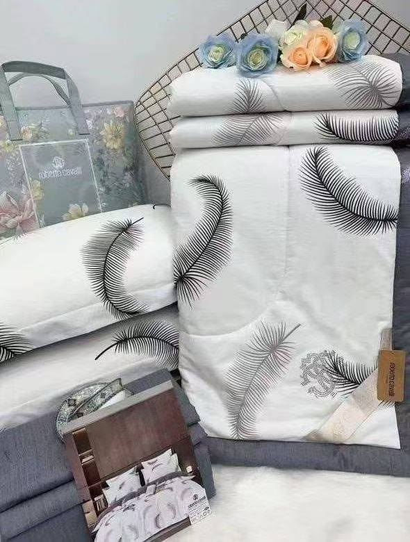 комплект постельного белья с одеялом santfair,комплект постельного белья с готовыми одеялами,постельное бельё с одеялом roberto cavalli,комплекты постельного белья roberto cavalli,комплект постельного