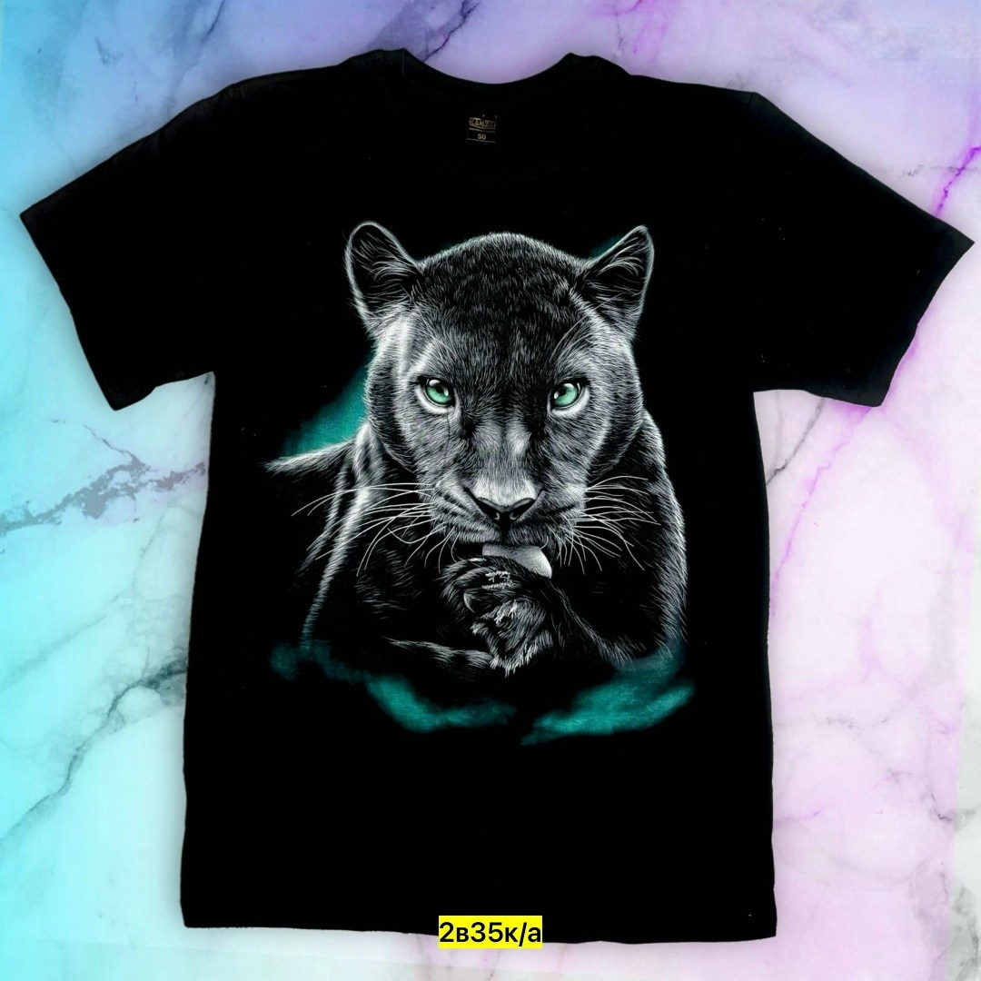 футболка пантера,футболка черная пантера,футболка с пантерой детская,майка pantera,футболка мужская черная с принтом пантера разноцветная