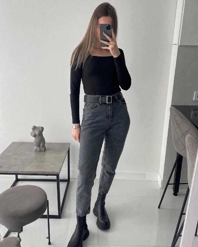 модные джинсы,женские джинсы,самые модные джинсы,джинсы-мом,джинсы серые