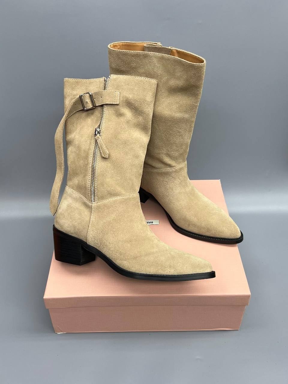 высокие замшевые сапоги isabel marant denvee бежевые,замшевые сапоги,замшевые ботинки,, женская