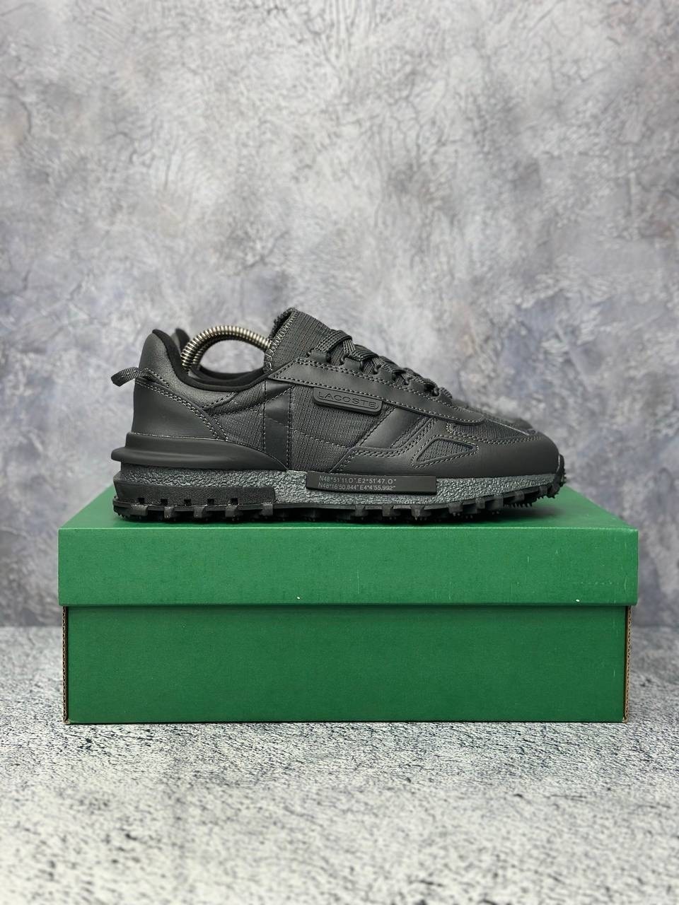 мужские кроссовки lacoste,кроссовки lacoste,кроссовки lacoste elite active,кроссовки lacoste elite active черные,мужская