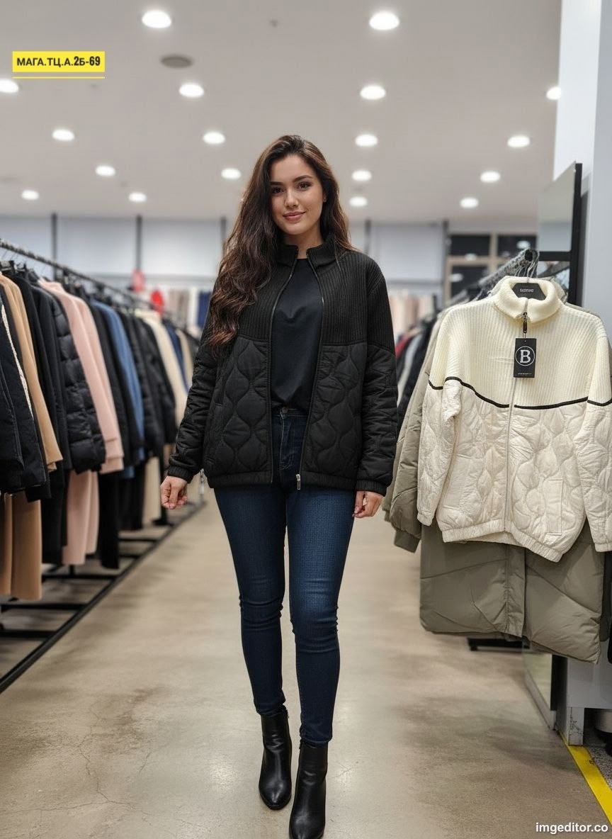 куртка демисезонная больших размеров la zelia,куртка женская осенняя больших размеров la zelia,куртка женская демисезонная,куртка комбинированная,женская куртка