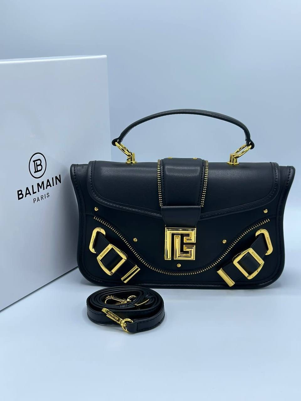 сумка balmain,женская сумка balmain,женская сумка balmain paris,balmain сумка на плечо,сумка через плечо balmain