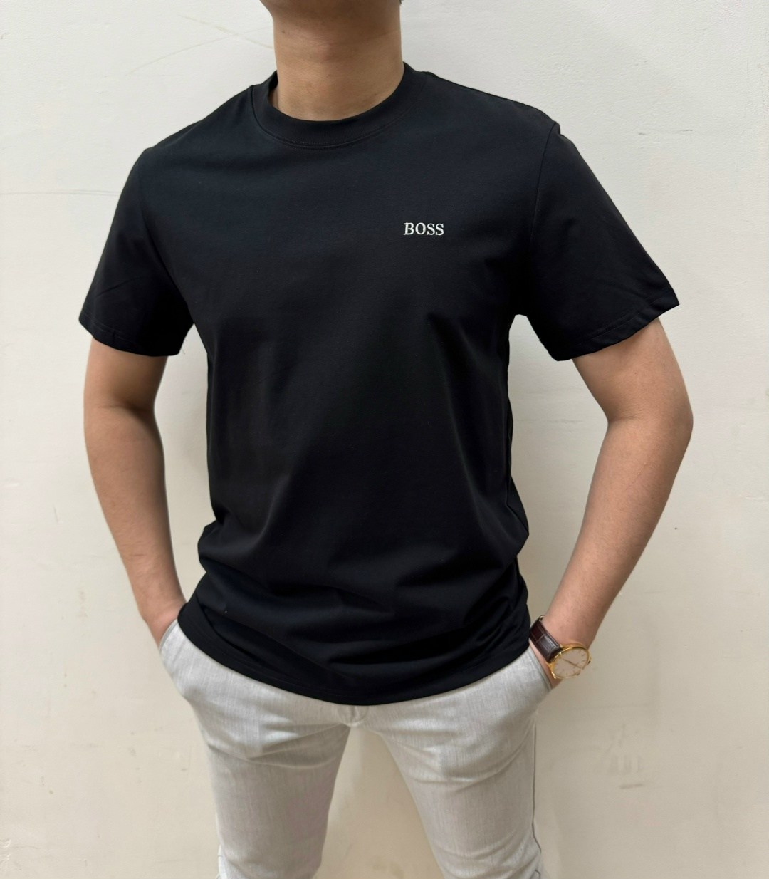 мужская футболка белая,мужские футболки boss,boss футболка,мужская футболка,футболка