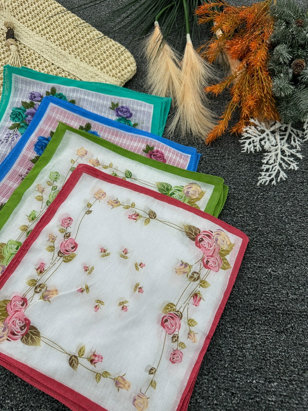 носовые платки,платочки носовые,носовые платки женские,набор женских носовых платков,носовые платки хлопковые