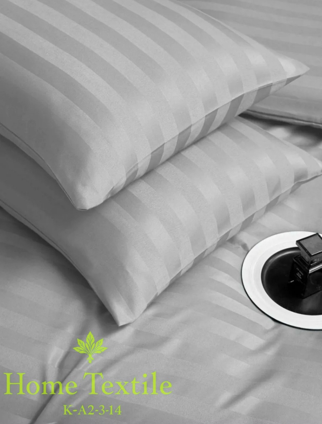 комплект постельного белья страйп сатин,постельное белье страйп сатин,комплект постельного белья winni страйп сатин,кпб страйп сатин серый,страйп сатин