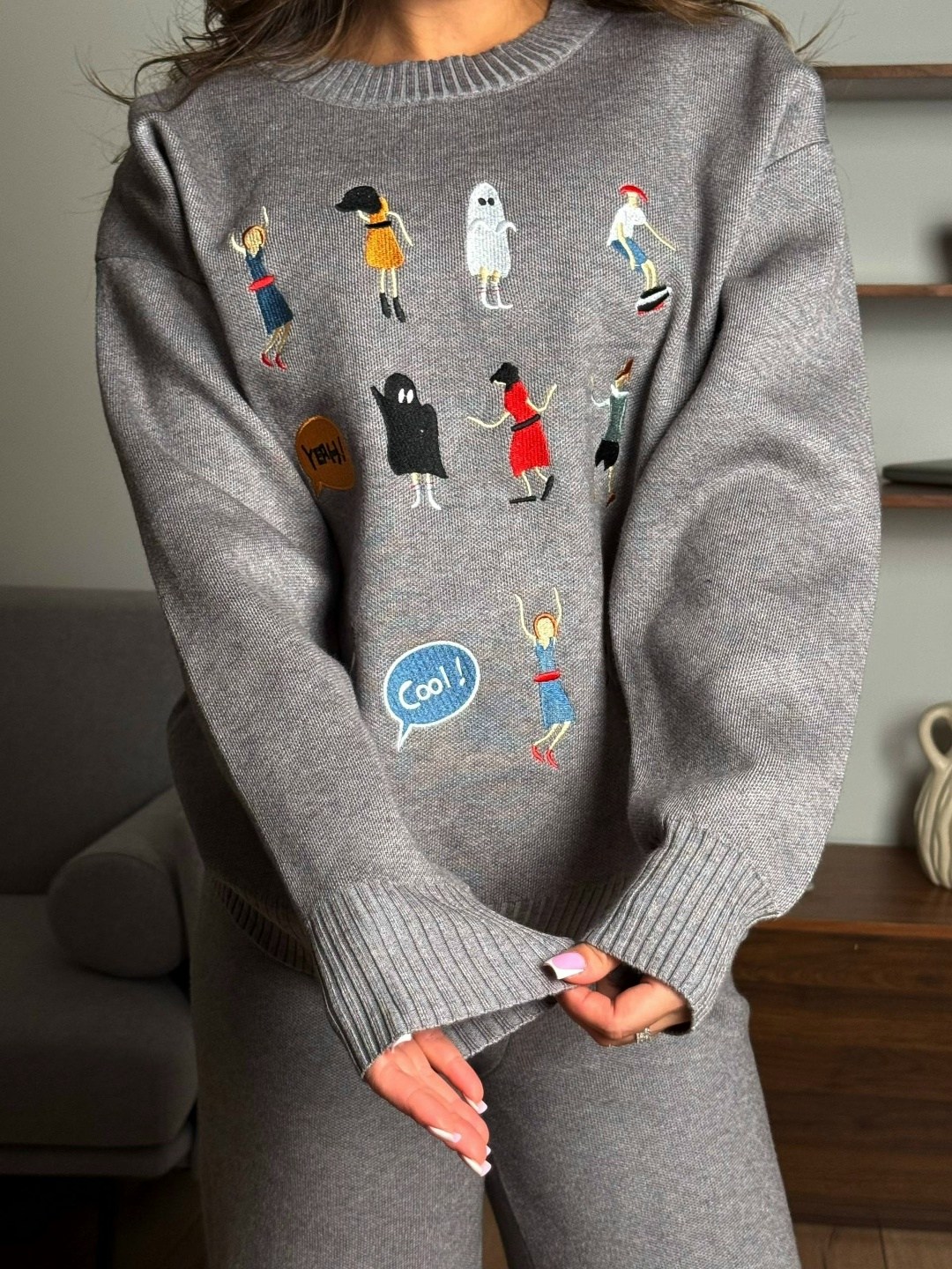 свитшот трикотажный оверсайз,свитшот трикотажный оверсайз "врач в зеркале",женский свитер,свитшот трикотажный оверсайз mariita,свитшот медицинский трикотажный оверсайз mariita 328106127