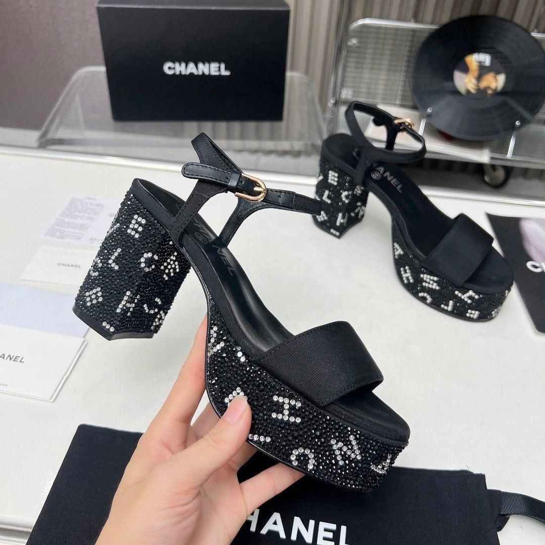 босоножки гуччи женские,босоножки chanel,модные сандалии,босоножки шанель,каблуки на платформе