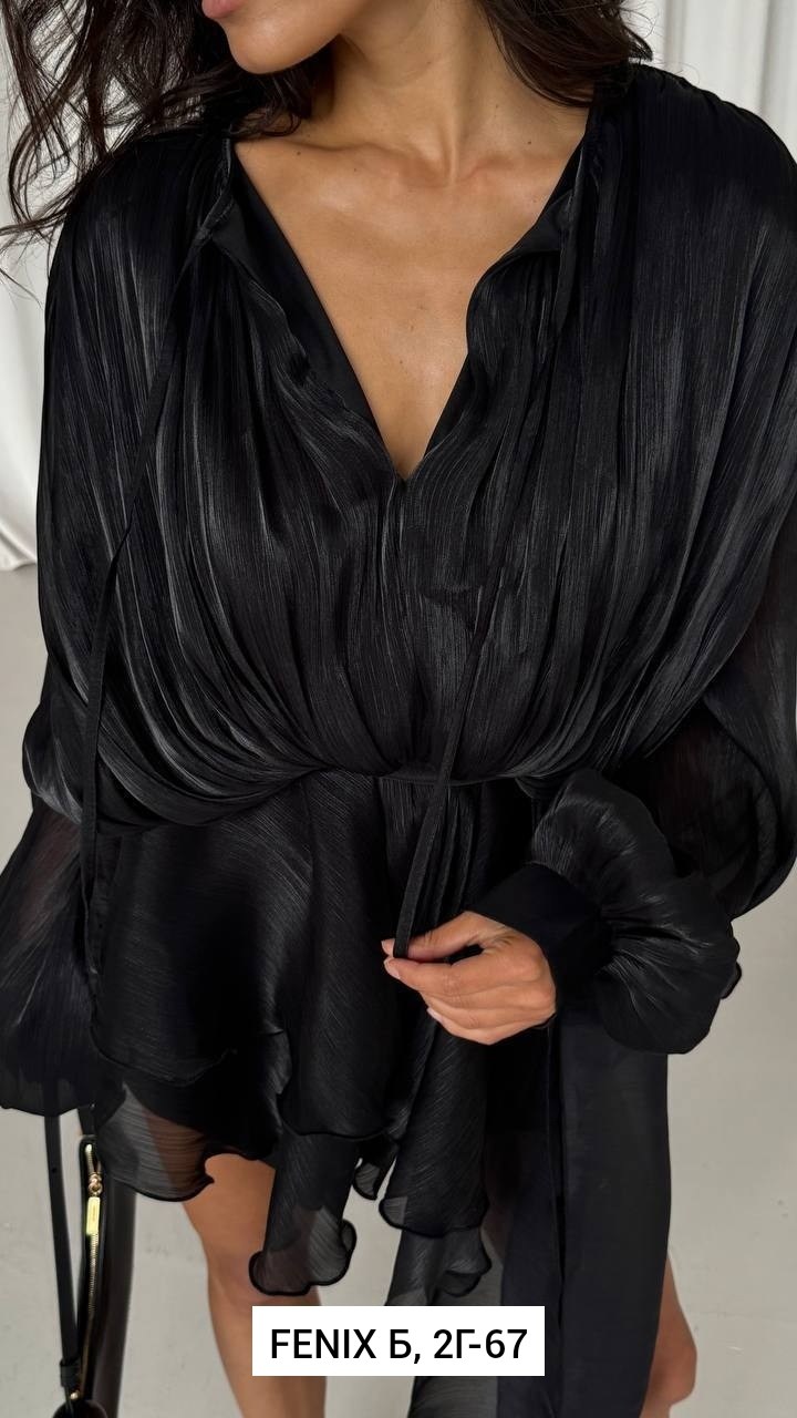 платье,платье с длинными рукавами,вечернее платье,женское мини-платье с оборками и v-образным вырезом, длинными рукавами,женское шелковое платье