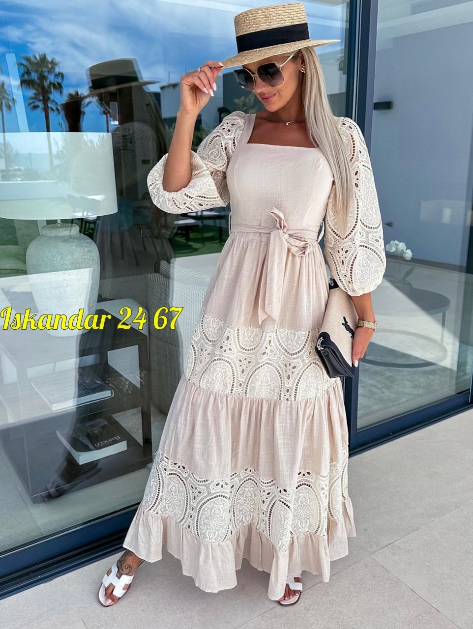 платье с кружевами,платье летнее женское,платье жeнское длинное,кружевное платье,длинное платье летнее