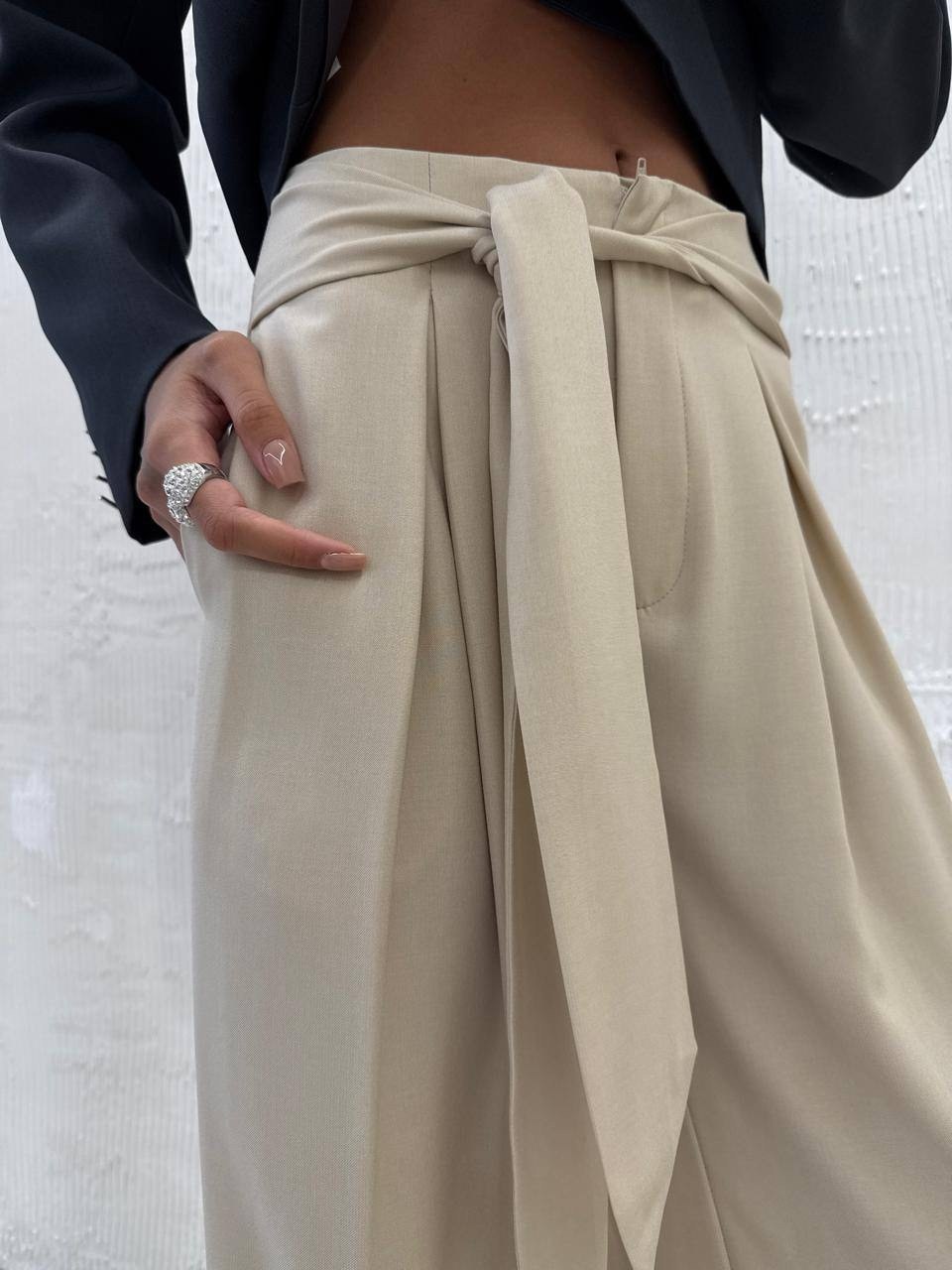брюки палаццо,брюки классические широкие палаццо завышенная талия magic people,женские брюки палаццо,брюки широкие из сатина,широкие брюки
