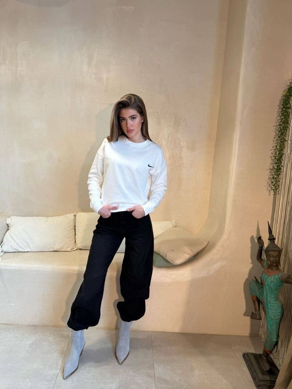 свитшот женская,свитшот оверсайз,свитшот женский белый,свитшот,свитшот унисекс