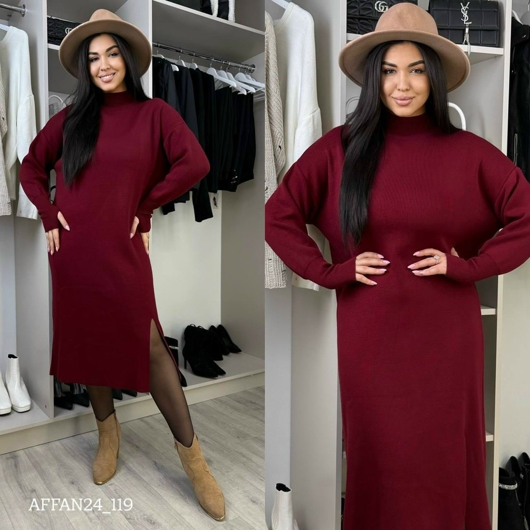 трикотажное платье,платье-кокон "бордо " кашемир/шелк,платье,трикотажное теплое платье,платье женская