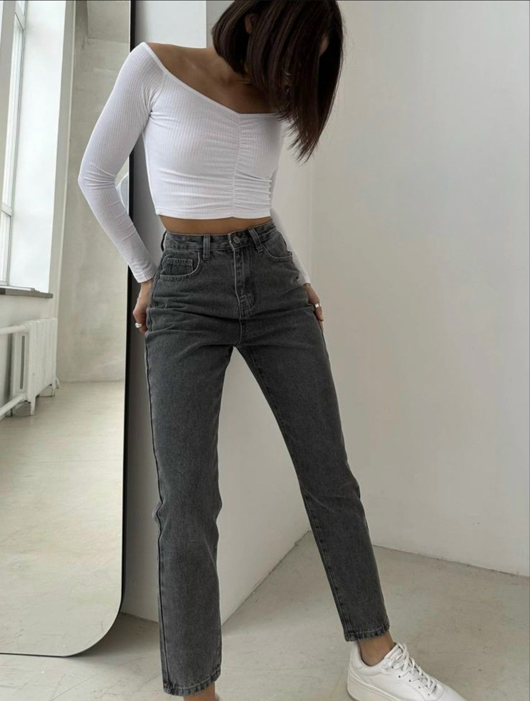 модные джинсы,женские джинсы,самые модные джинсы,джинсы-мом,джинсы серые