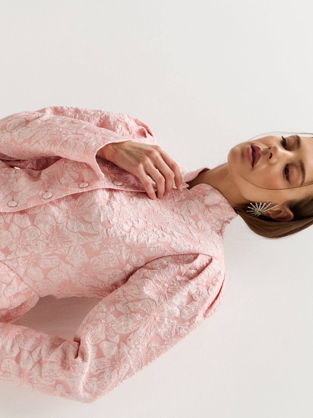 платье короткие,платье розовое,розовое платье rotate,мода платье,платье