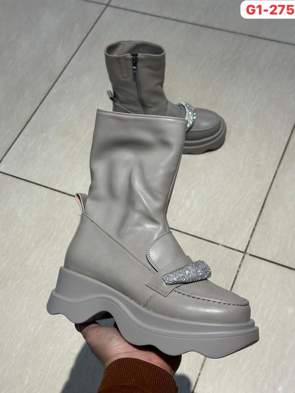 , женская,ботинки женские,модная женская , женская зимняя