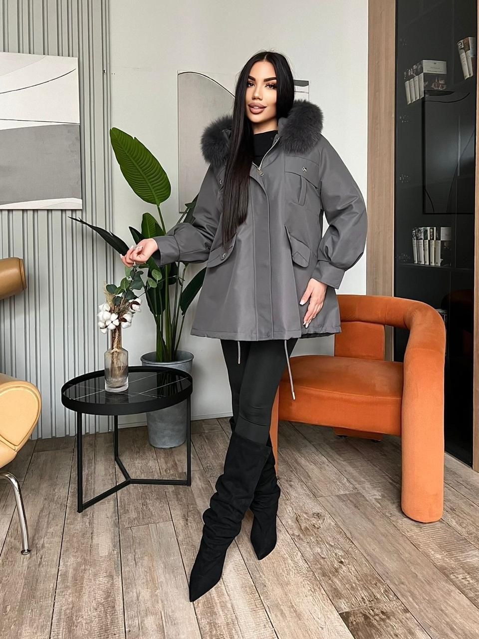 женская парка,пуховик с натуральным мехом,парка с мехом,парка зимняя,зеленая парка с мехом