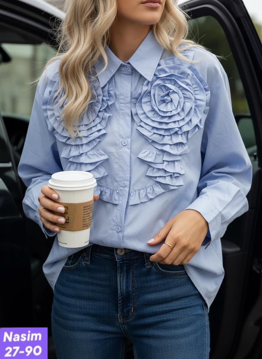 блузка с оборками,модная белая блузка,рубашка с рюшами,блузка с рюшами,рубашка с оборками