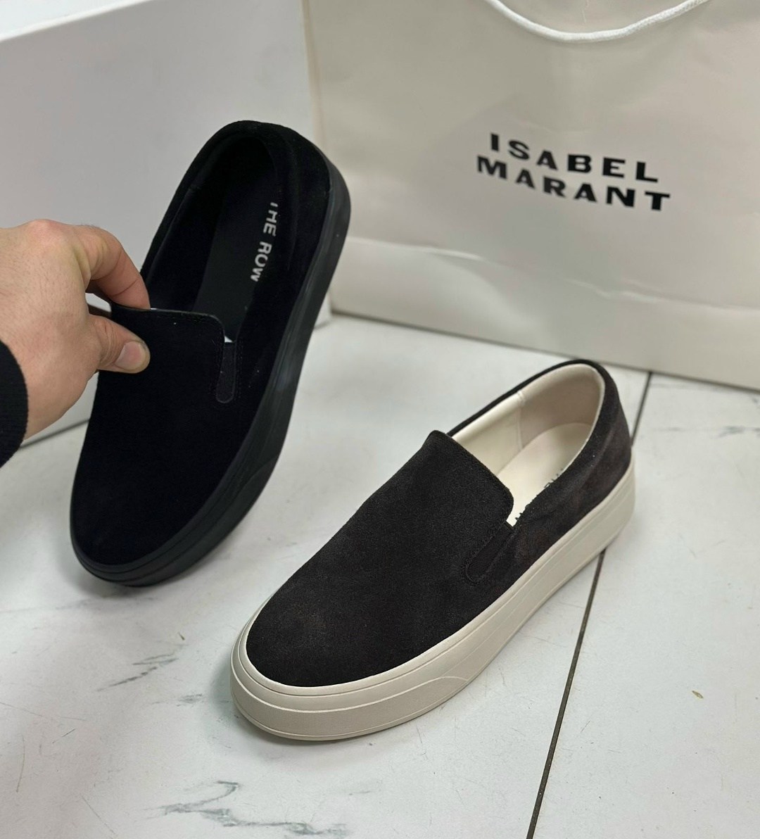 слипоны из натуральной замши the row,,слипоны из натуральной замши,женские слипоны,слипоны замшевые