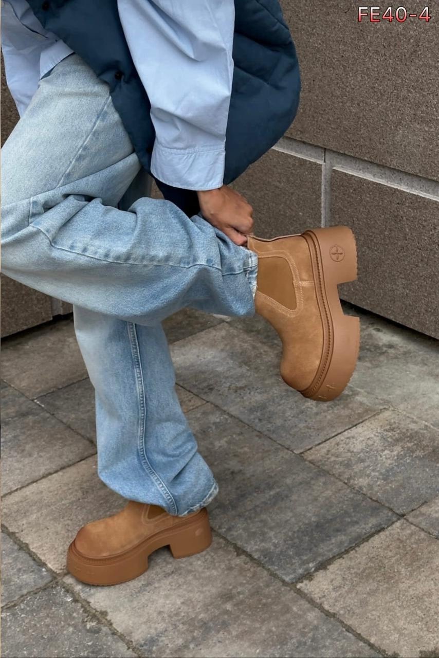 женская,женские ботинки,ботинки на платформе,угги женские замшевые,женские ботинки челси