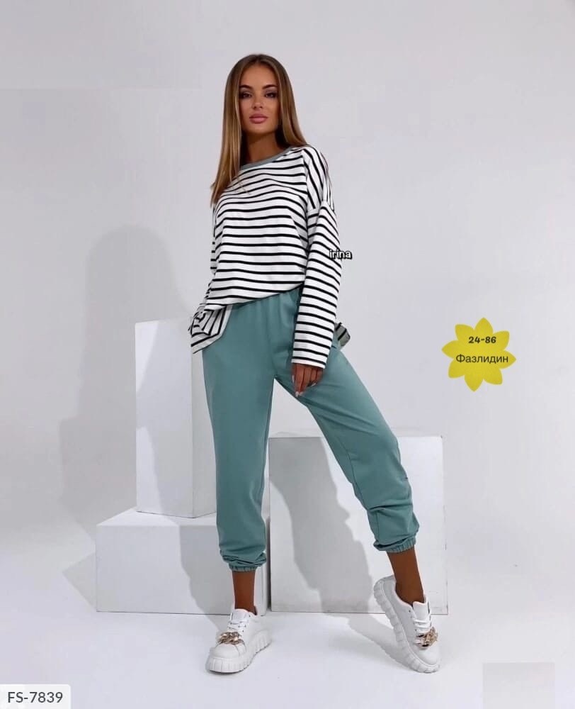 спортивные костюмы женские,костюм с кофтой,костюм спортивный мятный,костюм с кофтой и брюками,костюм двойка женская